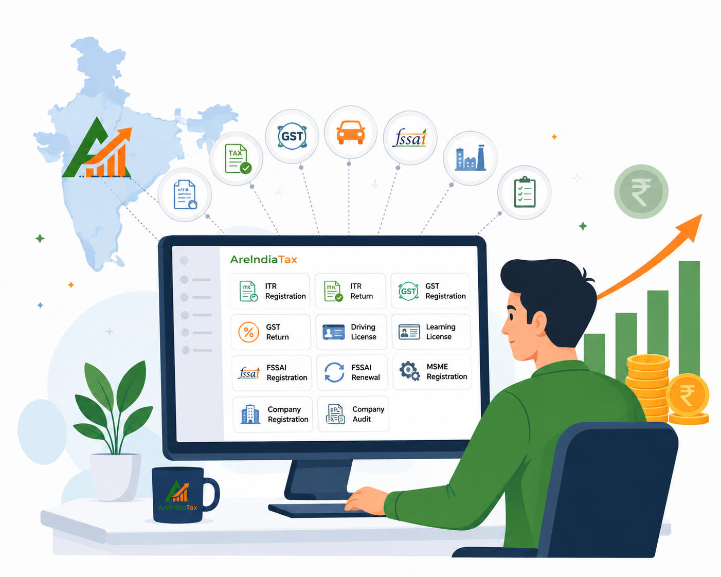 Dashboard Illustration